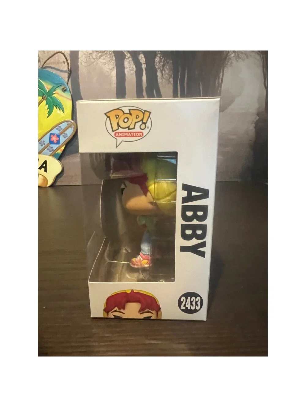 NEW IN HAND EXC Abby K-Pop Demon Hunters Funko Pop #2433 Saja Boys Huntr/X Abs